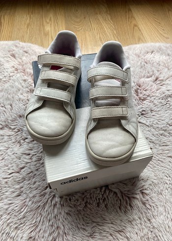 Kız Çocuk Beyaz  Spor Ayakkabı - Görsel 3