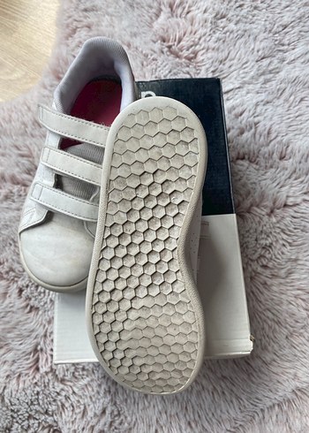 Kız Çocuk Beyaz  Spor Ayakkabı - Görsel 5