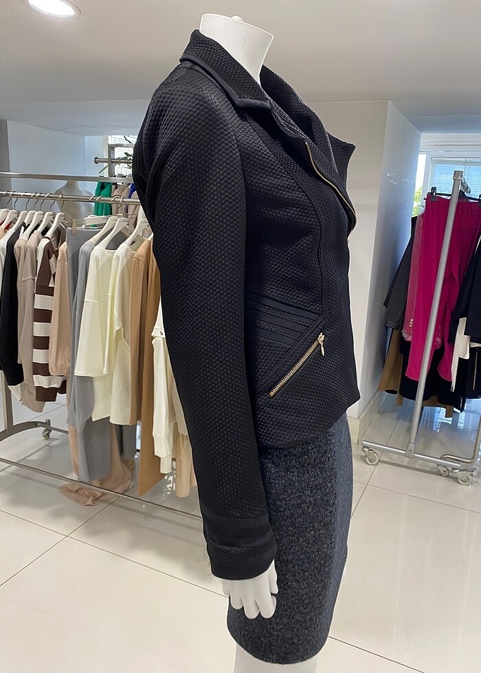 Network ceket siyah 38 beden - Görsel 2
