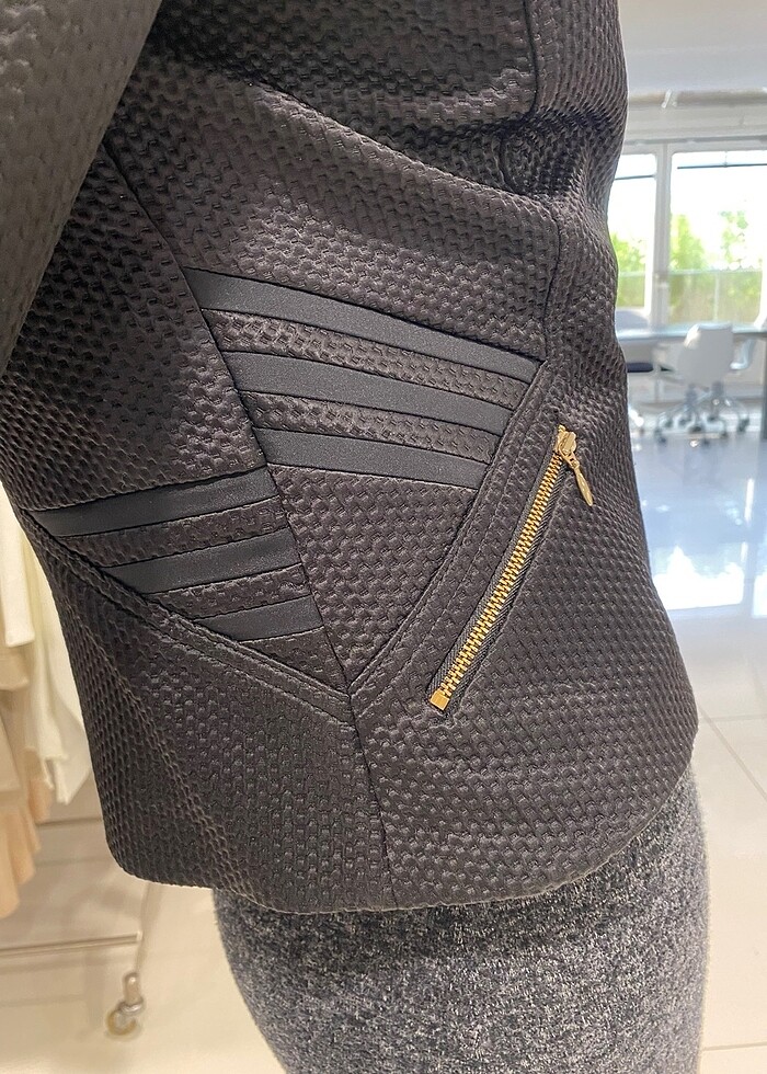 Network ceket siyah 38 beden - Görsel 5