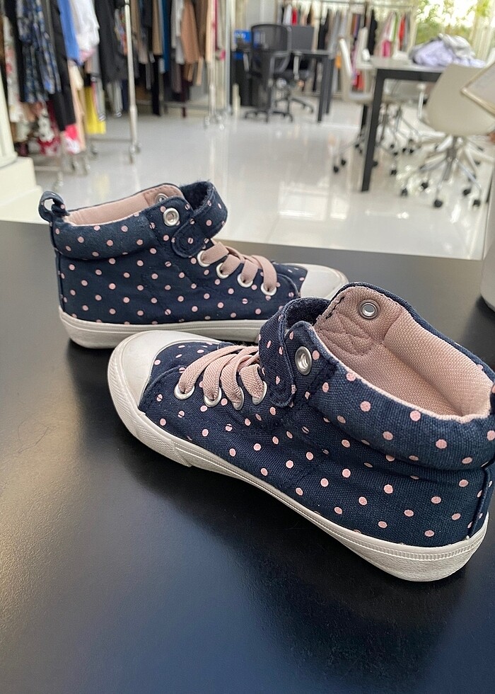 Pantiyeli cırtlı keten bot h&m 28 numara - Görsel 4