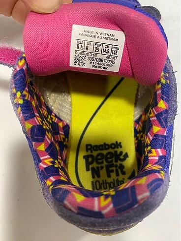 Reebok spor ayakkabı 25 numara - Görsel 6