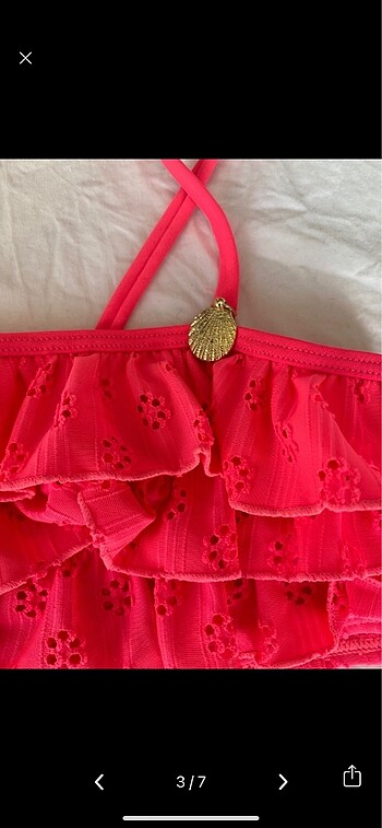 H&M Hm bikini fırfırlı