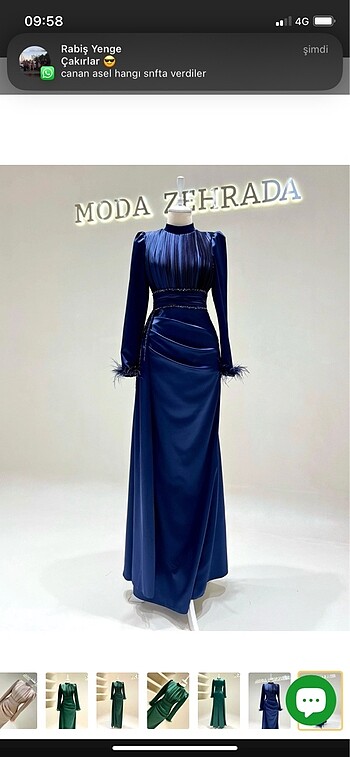 Moda zehra abiye