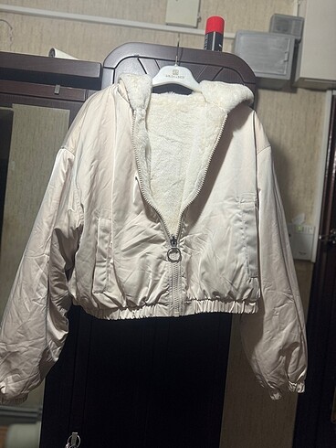 Peluş ceket h&m