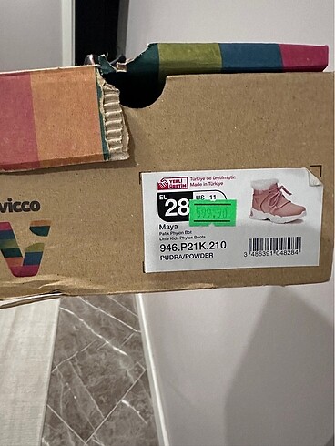 Vicco kiz pembe bot - Görsel 9