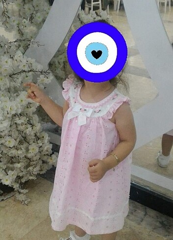 24-36 Ay Beden pembe Renk Elbise