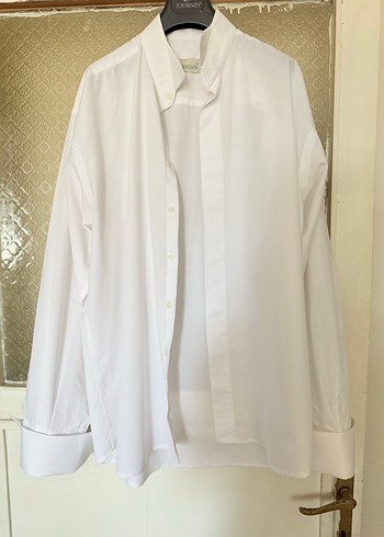 Krem yelekbeyaz gömlek siyah pantolon siyah saten kravat - Görsel 7