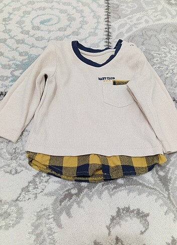 18-24 Ay Beden ten rengi Renk Sweatshirt 