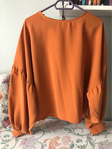 Salaş Gömlek Tarçın Renk oversize