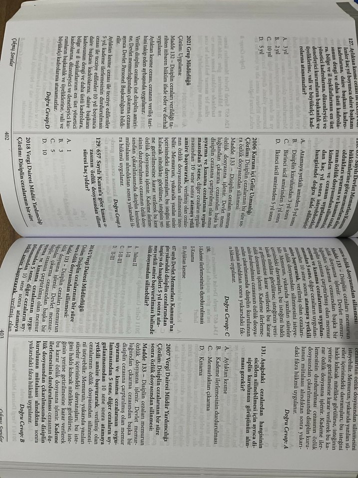 Vergi Tamamı Çözümlü Çıkmış Sorular - Görsel 2