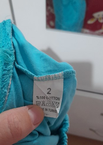 Püsküllü Turkuaz Bohem Kız Eteği - Görsel 4