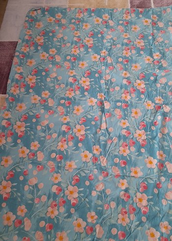 Çiçek Desenli Çok Renkli Nevresim Takımı - Görsel 3