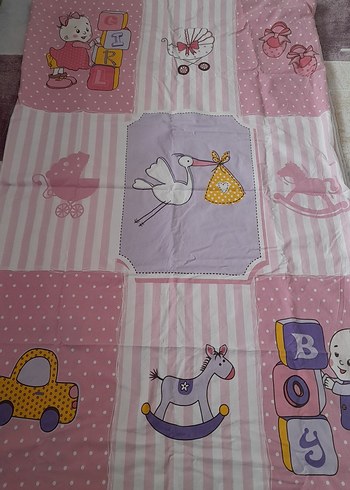 Pembe Bebek Nevresim Takımı - Görsel 3