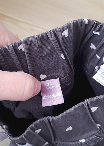 Gri Desenli Erkek Çocuk Kot Pantolon - Görsel 4