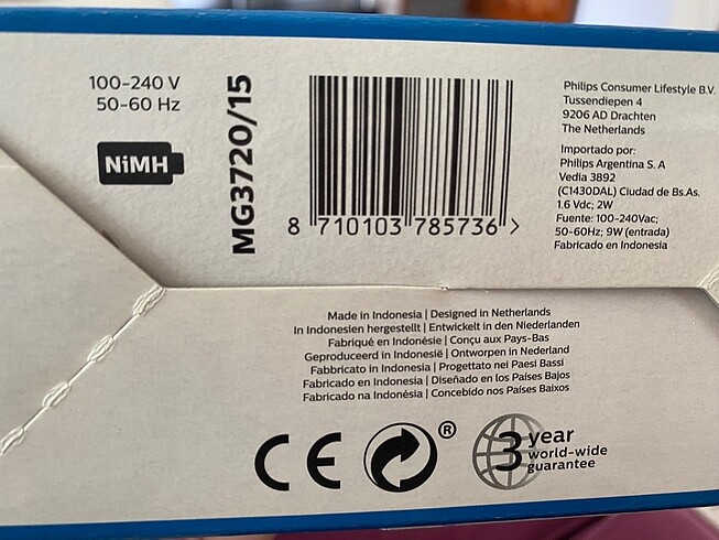 Philips Tıraş makinesi