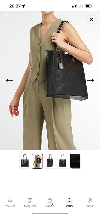 Beymen Beymen hakiki deri shopper
