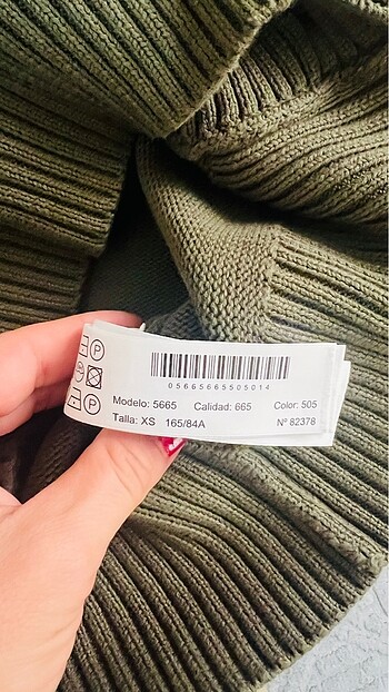 xs Beden Massimo Dutti pamuk hırka