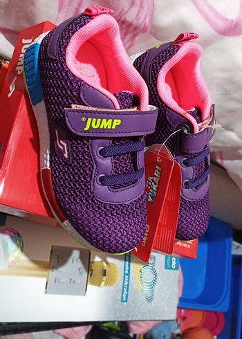 Mor Renkli Kız Çocuk Spor Ayakkabı - Görsel 2