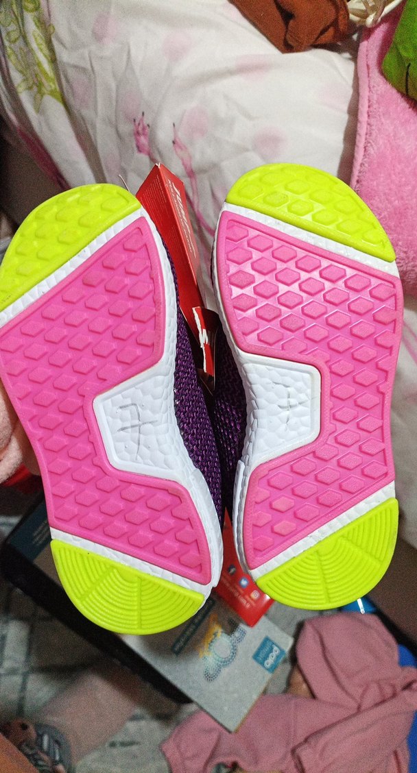 Mor Renkli Kız Çocuk Spor Ayakkabı - Görsel 3