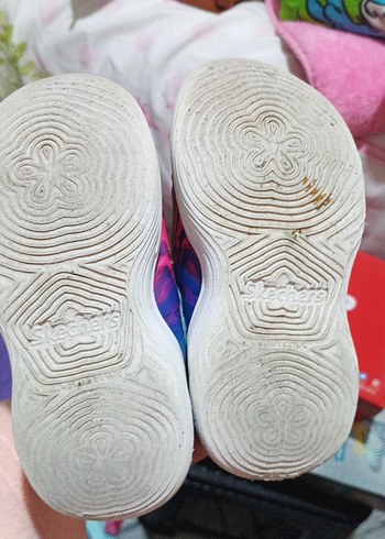 Kız Çocuk Renkli Batik Desenli Spor Ayakkabı - Görsel 4