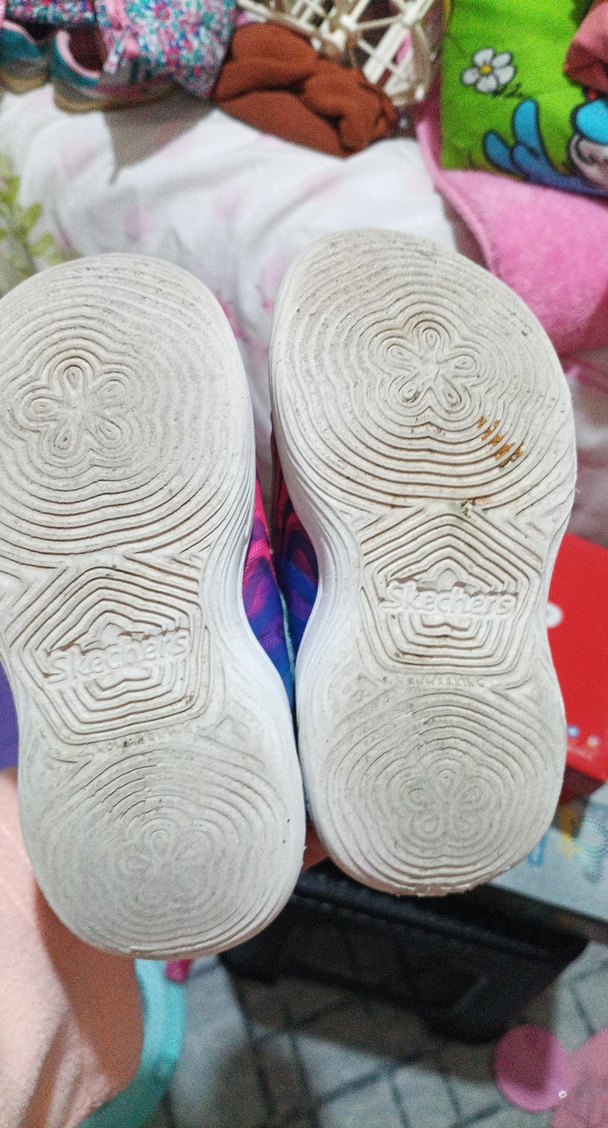 Kız Çocuk Renkli Batik Desenli Spor Ayakkabı - Görsel 4