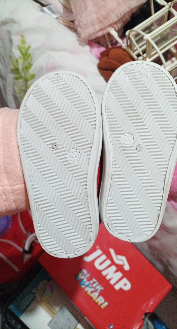 Kız Çocuk Pembe Cırtcırtlı Spor Ayakkabı - Görsel 3