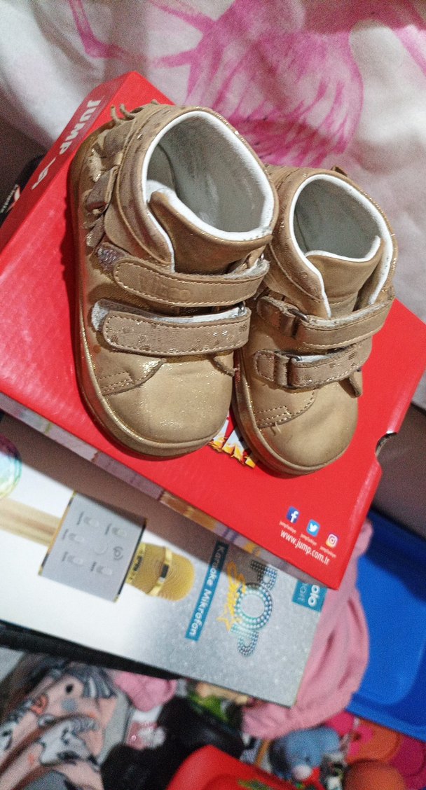 Kahverengi Kız İlk Adım Ayakkabısı Vicco - Görsel 2