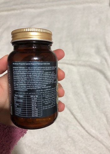 Mindivan Propolis Tozu 50g - Görsel 2