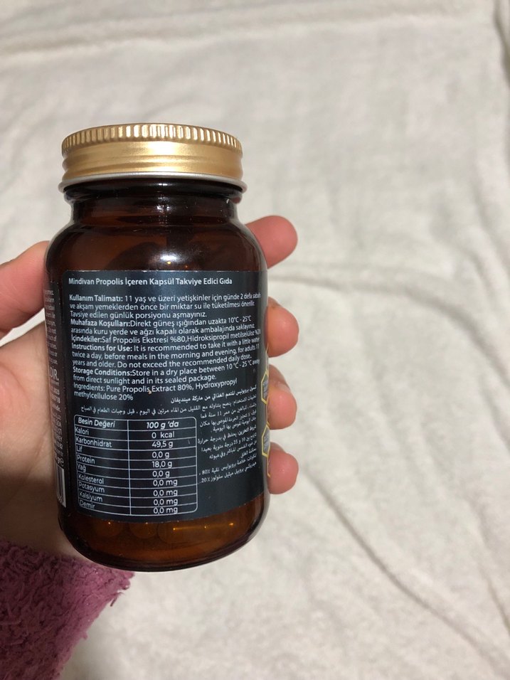 Mindivan Propolis Tozu 50g - Görsel 2