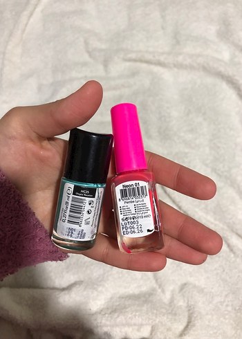 Flormar Happy Colors ve Gabrini Neon Oje Seti - Görsel 2