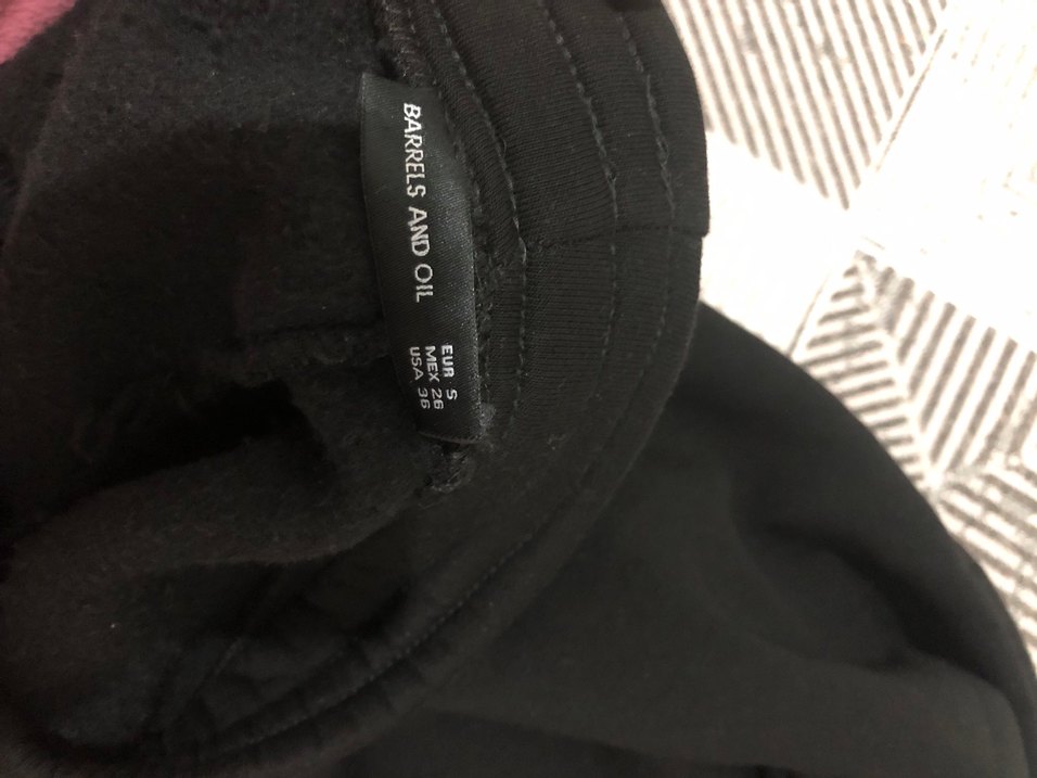 Siyah Rahat Kesim Kadın Eşofman Altı - Görsel 4