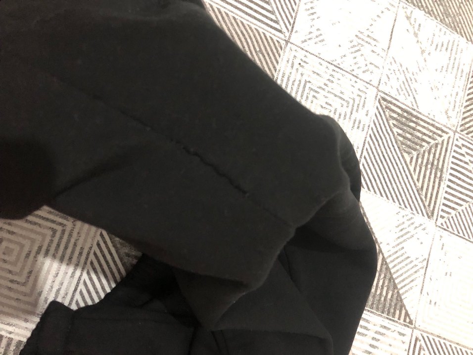 Siyah Rahat Kesim Kadın Eşofman Altı - Görsel 3