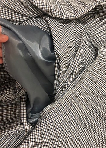 Gri Pilili Uzun Kadın Etek - Görsel 6