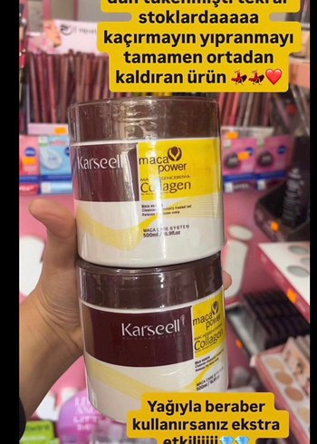 Karseell Maca Collagen Saç Maskesi 500ml - Görsel 3