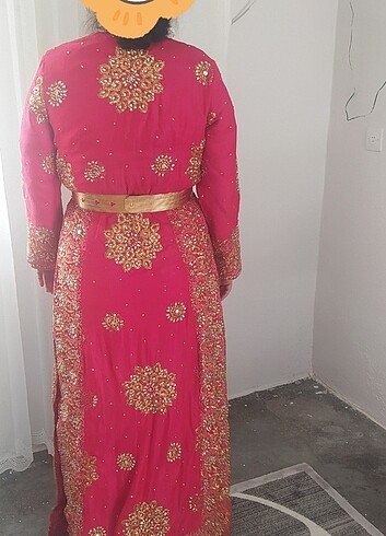 42 Beden pembe Renk Yöresel kaftan 