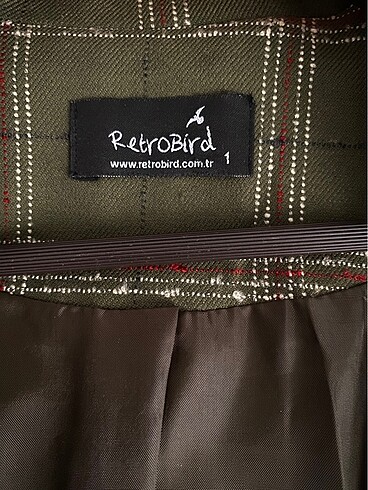 m Beden RetroBird Crop Blazer