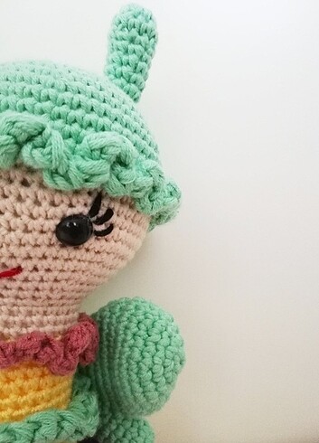  Amigurumi kelebek çıngırak 