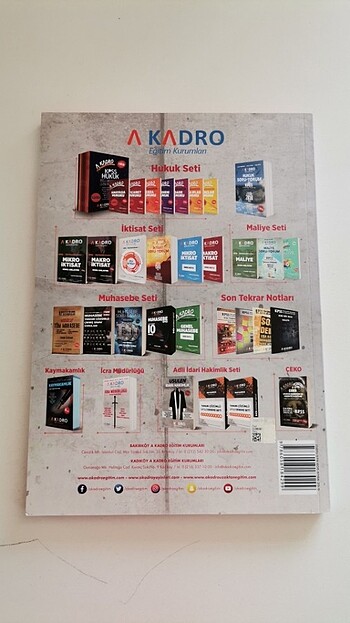  KPSS Akadro yayınları