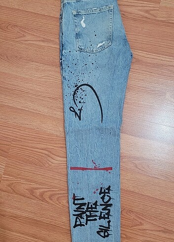 34 Beden Bershka erkek jean pantolon