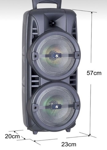 Mega Bluetooth Hoparlör 8 inç *2 - Görsel 2