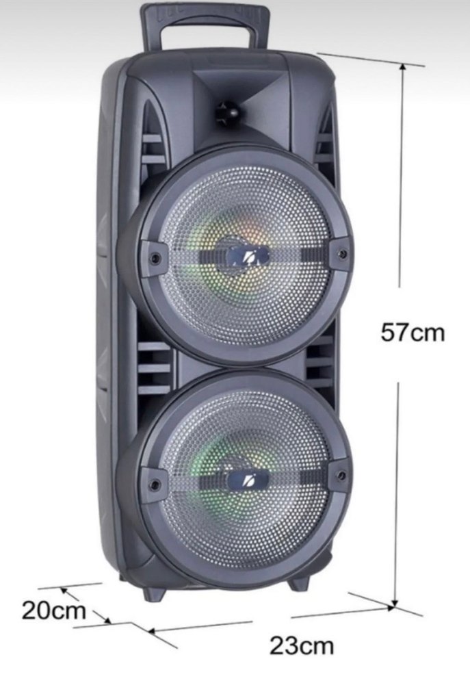 Mega Bluetooth Hoparlör 8 inç *2 - Görsel 2