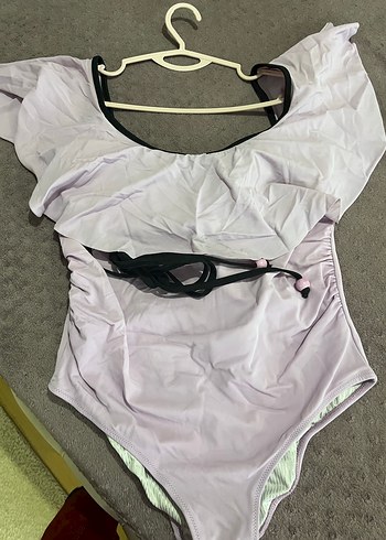 Mor Hamile  Kadın Mayo - Görsel 2