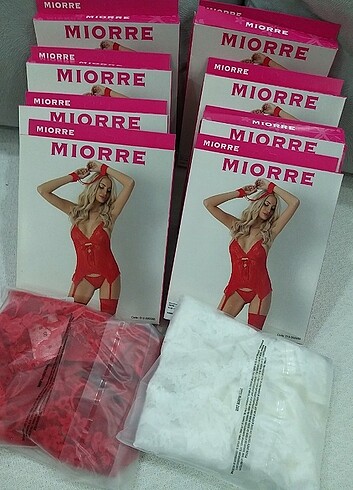 Miorre Miorre Kelepçeli Dantelli Jartiyer Takımı