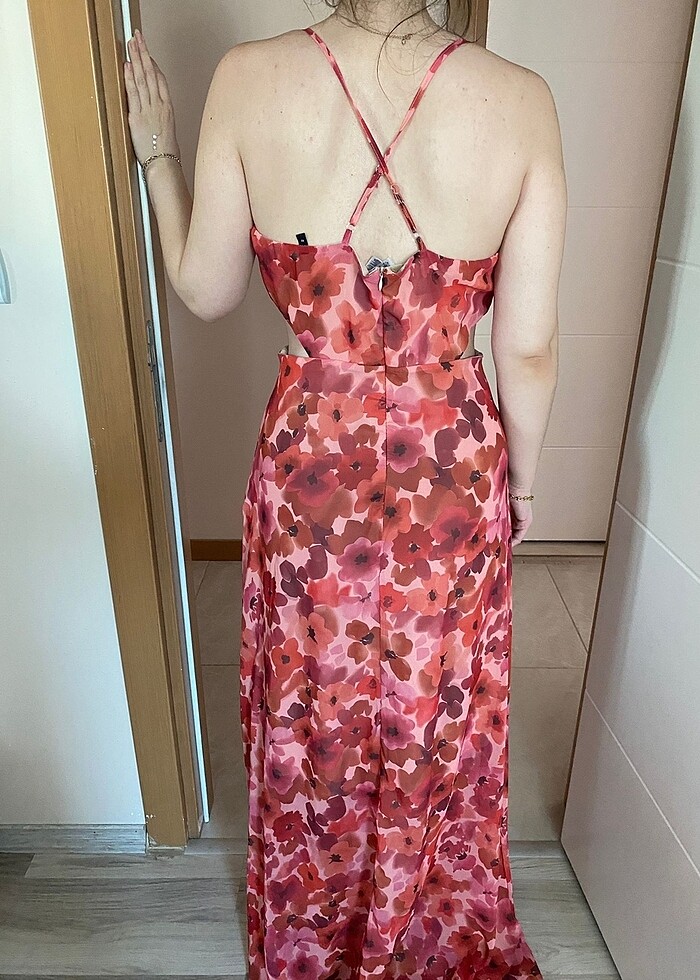 Çiçekli elbise - Görsel 3