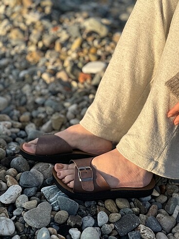 Diğer Kadın Deri Yazlık Plaj Terliği