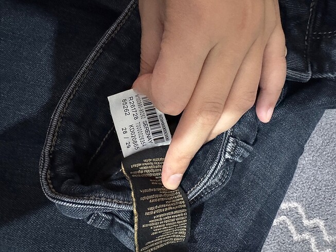 28 Beden lacivert Renk Mavi gold skinny jeans kot pantolon