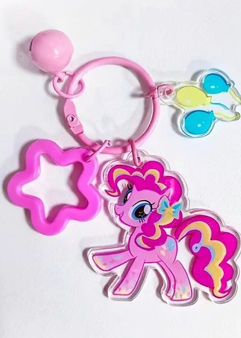 my little pony pinkie pie anahtarlık