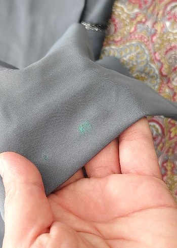 Gri Uzun Drapeli Kadın hasema - Görsel 9