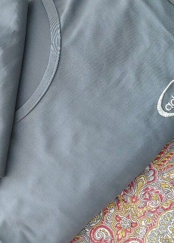 Gri Uzun Drapeli Kadın hasema - Görsel 11